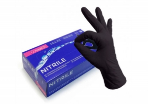 Перчатки нитриловые MediOK (черничные). XL 50 пар 