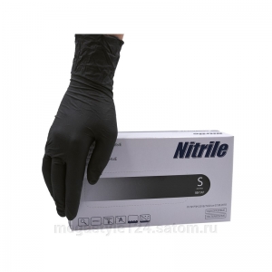 Перчатки Nitrimax чёрные размер S 