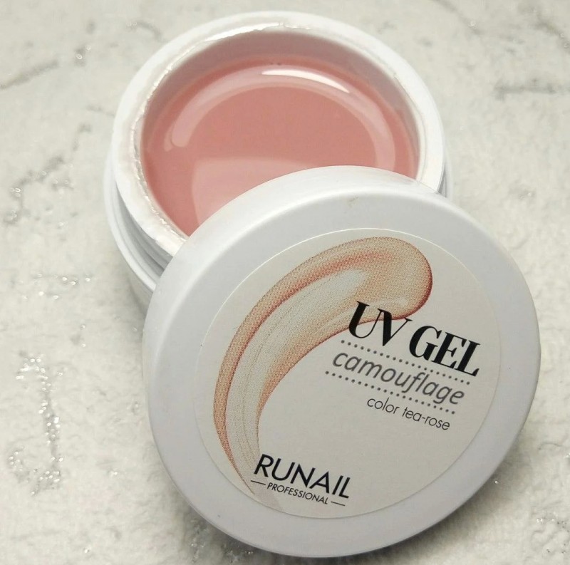 Гель color tea -rose 56ml. RuNail NEW 3749