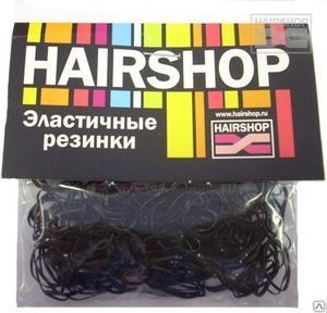 Резинки силиконовые Hair Shop черные 